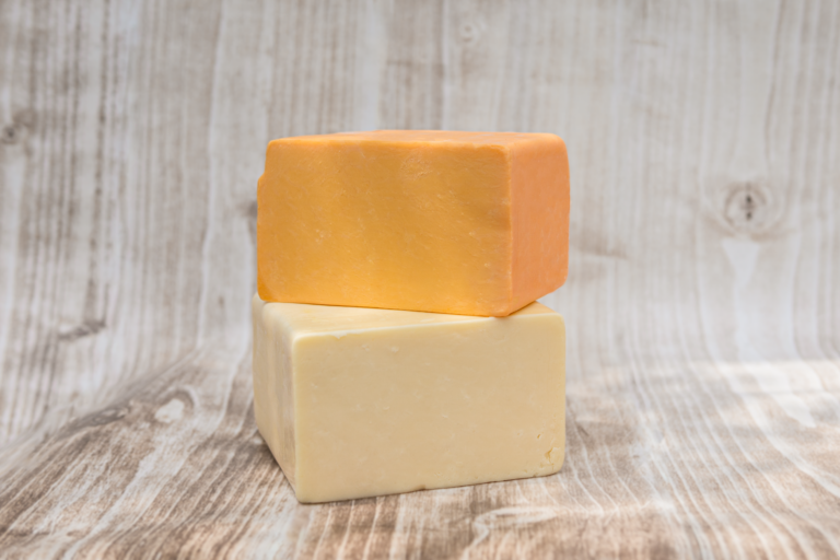 Cheddar cheese from Evelyn's Sausage Kitchen! They offer a large selection of cheddar cheese including mild, medium, old, extra old, 3 year old, 4 year old, 5 year old, and 6 year old cheddar cheese. Visit them in store in Shedden Ontario!