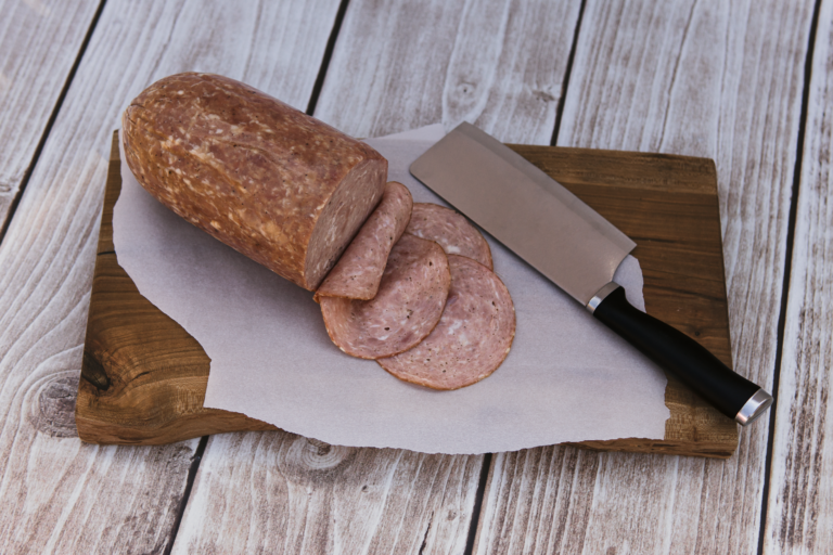 French Ham from Evelyn's Sausage Kitchen! They offer a large selection of smoked and fresh meat. Visit them in store in Shedden Ontario!